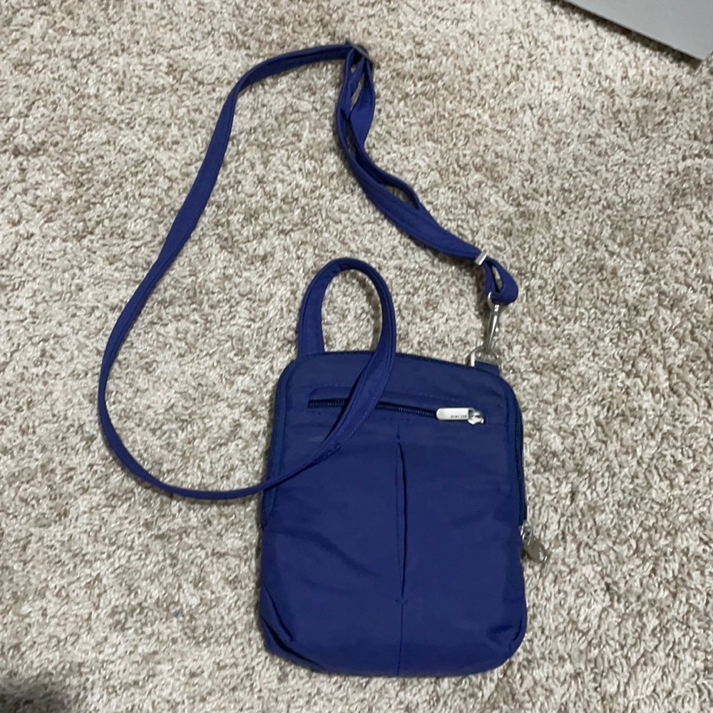 Travelon blue small crossbody